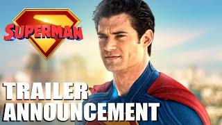 SUPERMAN Trailer Announcement | DC