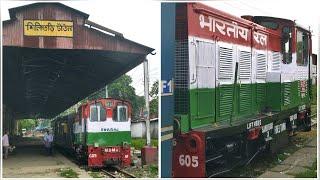  TRICOLOUR  Locomotive NDM6 with TOY TRAIN (New Jalpaiguri–Darjeeling) || Indian Railways