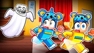 CAÇA AO TROLLFACE FANTASMA NO ROBLOX FIND THE TROLLFACES  Brancoala Games