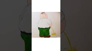 #viral #easy #art #cartoon #drawing #color #popular #stepbystep #shorts #petergriffin #griffin