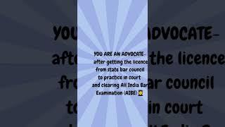 what are you? #lawer #advocate #barister #education #law #lawgical