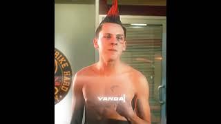 Literally ME - Cobra Kai “Hawk” Edit | Gata Only(Slowed) - Cris MJ and FloyyMenor #shorts