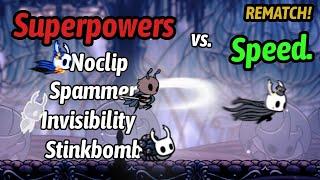 Hollow Knight - Speedrunner vs. 4 Hunters with Superpowers REMATCH!