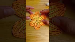 From ordinary to extraordinary #HandmadeArt #QuillingArt #CreativeCrafts #papercraft #quillingflower