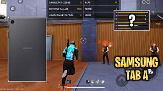 Samsung Tab A Free fire Sensi + Hud + Dpi | Samsung Tab a Free Fire Sensitivty