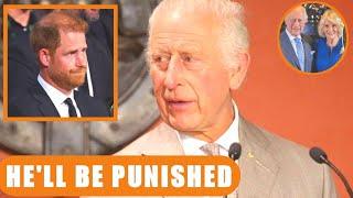 ‘My Son Harry Will Be Punished Accordingly’ King Charles Shocking Speech At NSW Parliament Australia