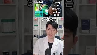 치질약 디오스민은 왜 점심 저녁때 한 알씩 먹어야 할까?