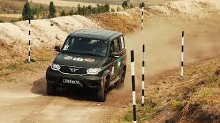 The UAZ Patriot in serious action on the ARMI 2020 show