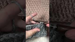 Crochet Stitch Tutorial - The Alpine Stitch #crochet