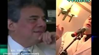 Cuando Manuel José le canta a José José por primera vez.