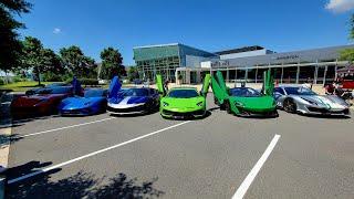 DC Exotics Cars And Coffe Hosted By Ferrari Of Washington !!! Jun/25/22 #Ferrari #CarsAndCoffee