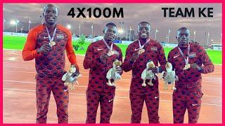 KENYA'S 4x100M RELAY TEAM Qualify To World CHAMPIONSHIP Budapest.