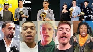 Famous Reaction On Ronaldo Wins Globe Soccer Award - Best Middle East Player & Top Goal Scorer