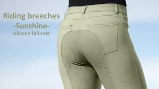 Riding breeches -Sunshine- silicone full seat | Summer 2021 | HKM Sports Equipment