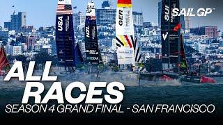 ALL RACES | SailGP Season 4 Grand Final | Races 1 - 5 & Final | SailGP