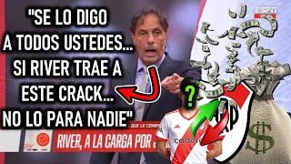 GUSTAVO LOPEZ TOTALMENTE ENAMORADO DEL 2DO NUEVO REFUERZO QUE RIVER PLATE ESTA CERRANDO