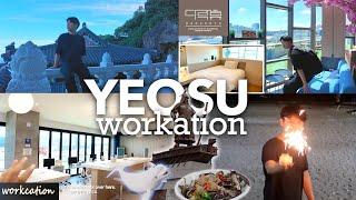 Escaping Seoul Burnout: Workcation in Yeosu (vlog)