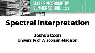 Spectral Interpretation