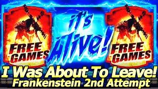 Bonus Triggered As I Was About To Leave! Frankenstein Live Play, Features and Free Games at Yaamava!