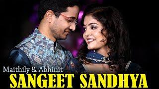 #Sangeet sandhya #Maithily & Abhinit #weddingevent  @AYUSHSTUDIOAMRAVATI