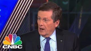 Toronto Mayor John Tory Says Amazon Should Choose His City For HQ2. Here's Why | CNBC