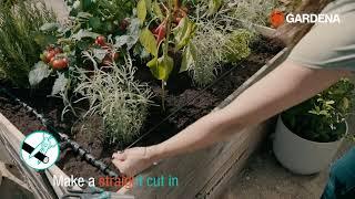 How to install your GARDENA Micro-Drip System for raised beds