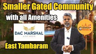 Smaller Gated Community with all Amenities Apartment For Sale  | DAC Marshal Tambaram