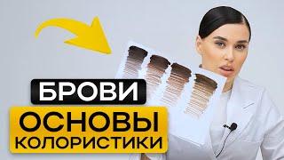 Базовые пигменты для бровей, без которых НЕЛЬЗЯ работать мастеру перманента!