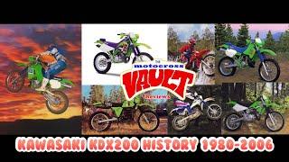 The History of Kawasaki's KDX175 and KDX200 from 1980 thru 2006