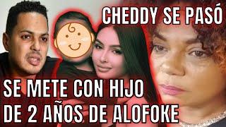 CHEDDY SE METE CON HIJO DE 2 AÑOS DE ALOFOKE Y LO ACABA EN SU INSTAGRAM