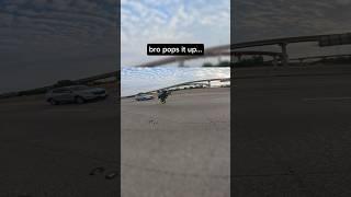 Everyone knows how to wheelie in Dallas  #explore #motorcycle