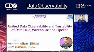 Eckerson Group CDO Techvent Unified Data Observability and Trustability by FirstEigen