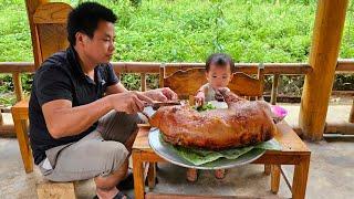 How to fence the pig pen with iron mesh to separate the piglets and cooking /xuan truong