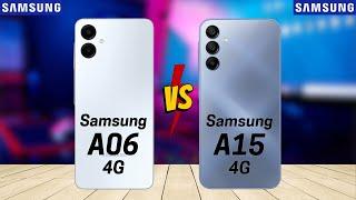 Samsung A06 vs Samsung A15 4G