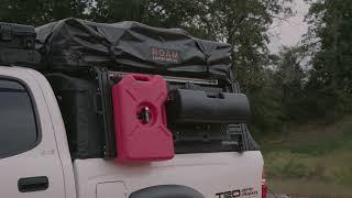 Xtrusion Overland Bed Rack on a First Gen Tacoma