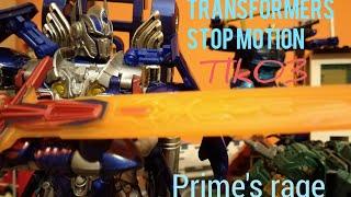 Autobot vs Decepticon Prime's Rage Transformers Stop motion