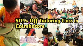 Aari,Tailoring &Fashion Designing at Class at 50%OFF|Offline&Online TailoringClassinTamil|Coimbatore