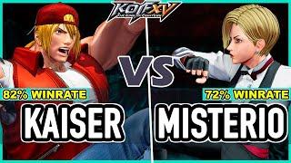 KOF XV  Kaiser (Terry/Ryo/Kyo) vs Misterio (King/Athena/Elisabeth)