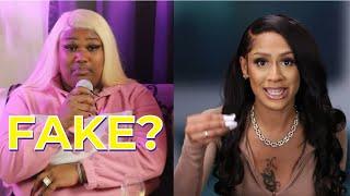 AHNA MAC BLASTS BIGGIE'S YOUTUBE VIDEO! CALLS HER 'WEIRD & FAKE'+IS BIGGIE SMASHING SIA?