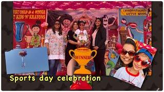 Sports day celebration vlog | masti fun and many more | Aayushi Choudhary