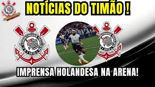 IMPRENSA HOLANDESA FOI COBRIR A ESTRÉIA DE MEMPHIS NO CORINTHIANS!