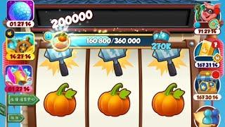 Coin Master New Event Pumpkin Patch Catch Event Plying 20K Bet Auto #coinmaster