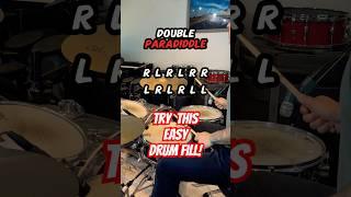 How to Play a Double Paradiddle on the Drum Set! (Drum Fill) #drums