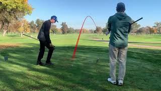 Haggin Oaks Alister Mackenzie Sacramento Course  Every Shot w/ Tracers   Front 9