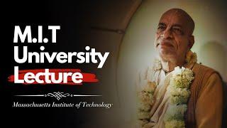 M.I.T. University | Technology Students | Srila Prabhupada Lecture