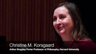 Christine M. Korsgaard on the Moral Standing of Animals, Human Beings, and Persons (AUDIO ONLY)