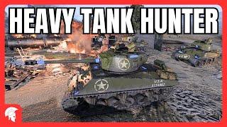 Heavy Tank Hunter! - 4vs4 - US Forces - Company of Heroes 3