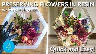 Preserving Flowers In Epoxy Resin - Easy DIY Guide