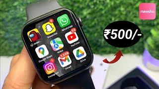 Purchased This Calling Smartwatch From Meesho In Just 500..| Edge To Edge Display |Best Smart Watch