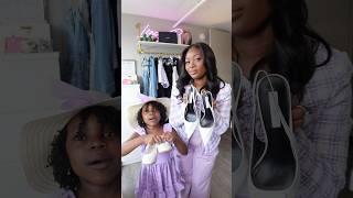 He Has Risen - mommy daughter GRWM for Easter #grwm #churchoutfit #outfitideas #fashionshorts